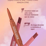 SET DE 6 LÁPICES 2 EN 1 LABIALES Y DELINEADORES DE ALTA FIJACION