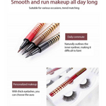 4D Eyeliner + Eyelashes