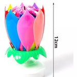 VELA DE CUMPLEAÑOS GIRATORIA MUSICAL (PACK DE 3)