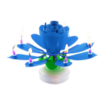 VELA DE CUMPLEAÑOS GIRATORIA MUSICAL (PACK DE 3)