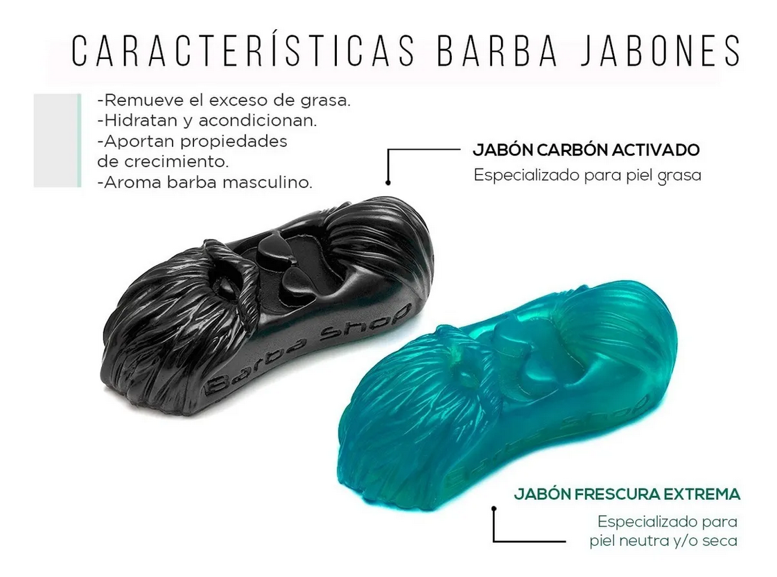 Tónico BARBA SHOP (Diferentes Combos Disponibles)